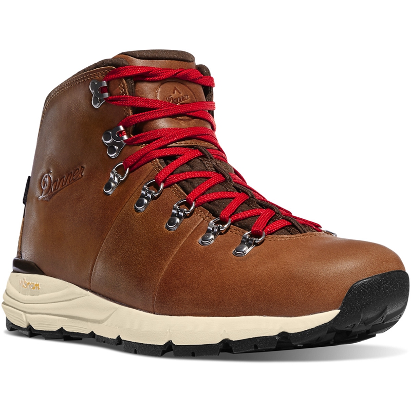 Brown Men's Danner Mountain 600 Hiking Boots | SIKTMDW-02