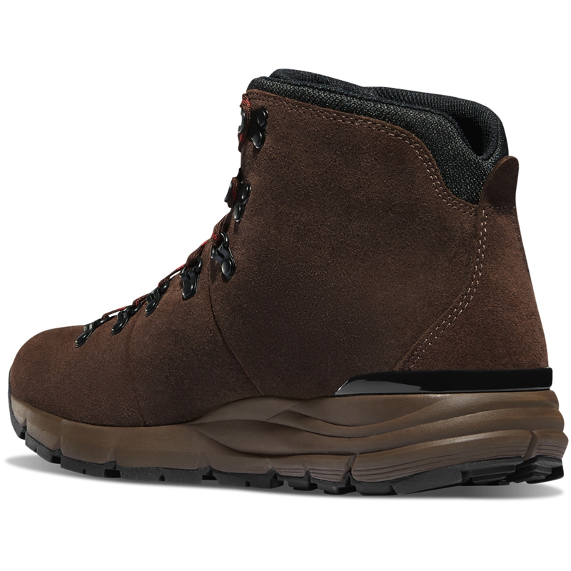 Brown Men's Danner Mountain 600 Work Boots | PVUXYFJ-61