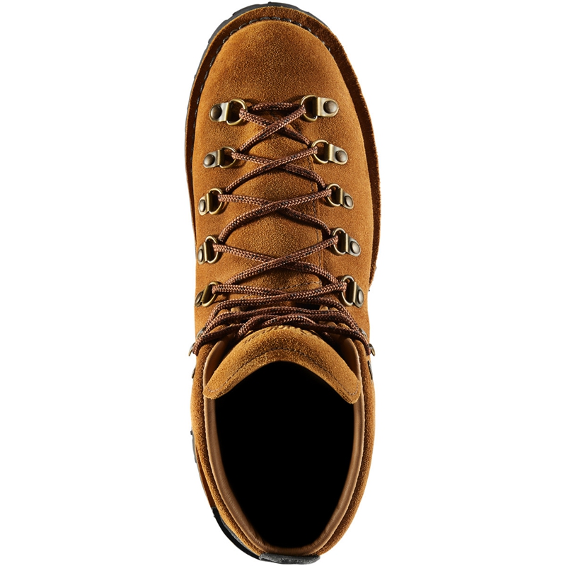 Brown Men's Danner Mountain Light Hiking Boots | TDVSRXC-13