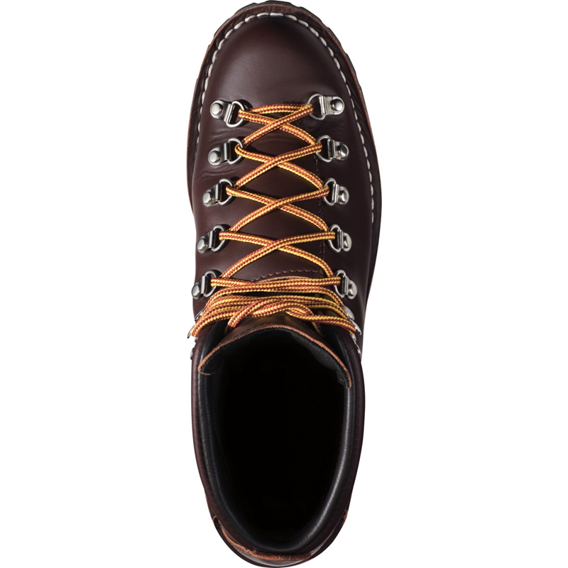 Brown Men's Danner Mountain Light Hiking Boots | TXIKNSA-87