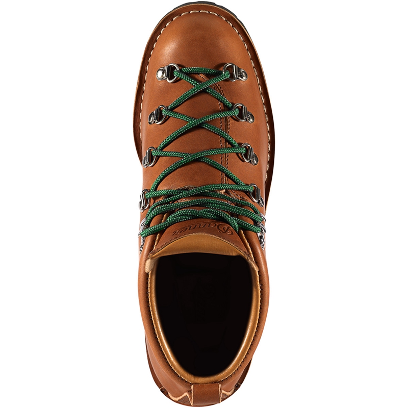 Brown Men's Danner Mountain Trail Hiking Boots | VKOGECW-51