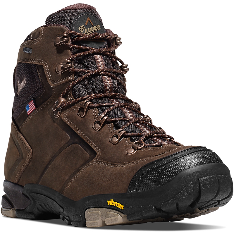 Brown Men's Danner Mt Adams Hiking Boots | WVLGHDC-12