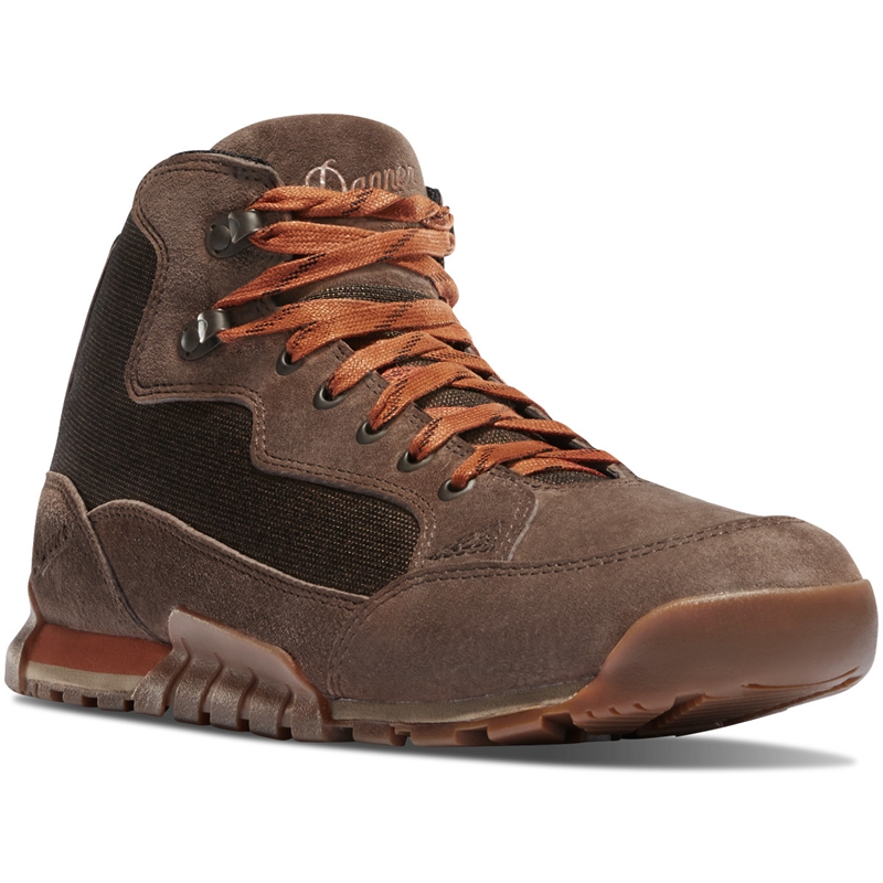 Brown Men's Danner Skyridge Hiking Boots | RVETQHC-45