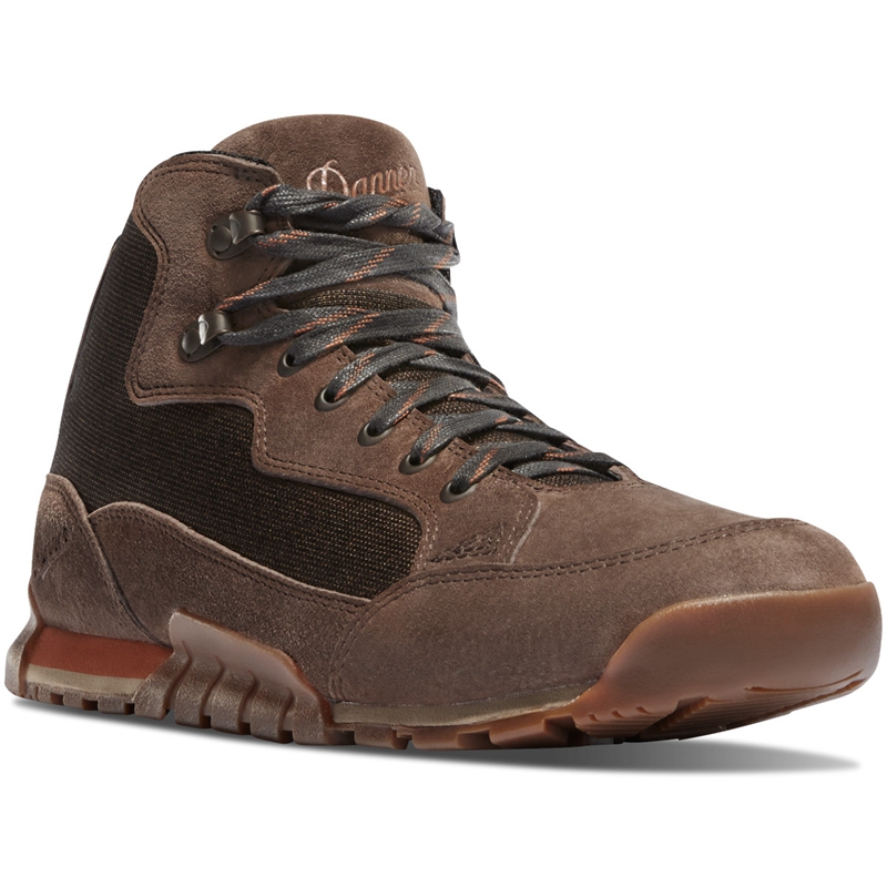 Brown Men's Danner Skyridge Hiking Boots | RVETQHC-45