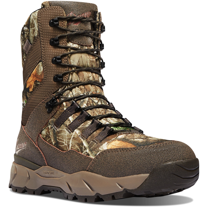 Brown Men's Danner Vital Hunting Boots | DQTRIMW-65