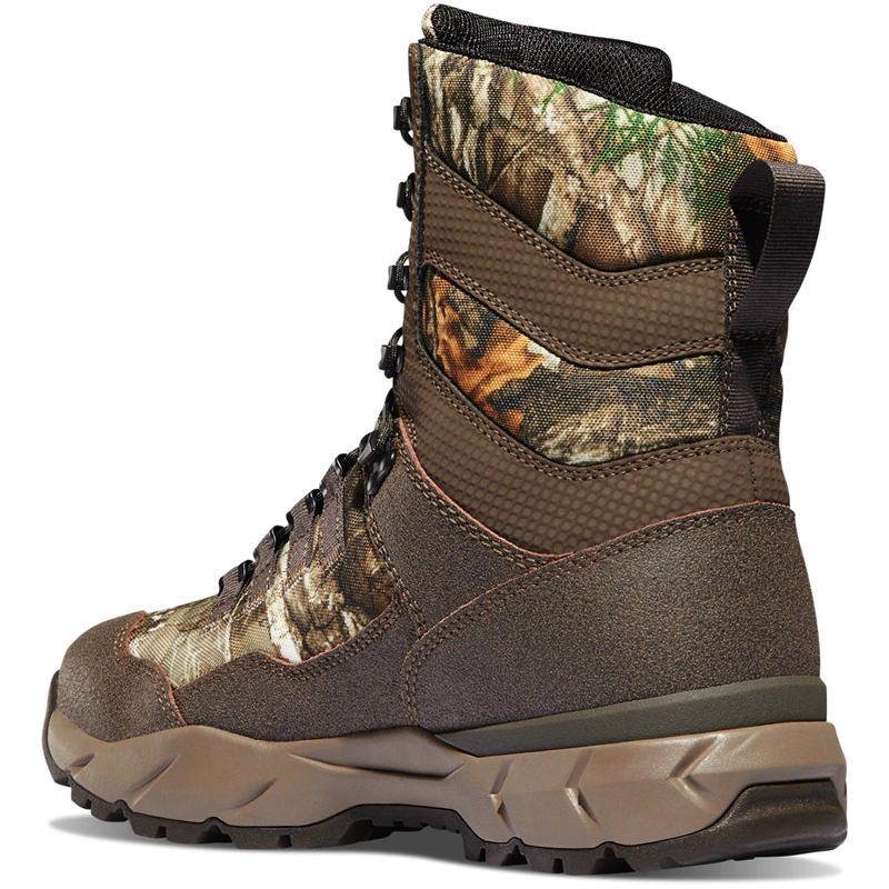 Brown Men's Danner Vital Hunting Boots | DQTRIMW-65