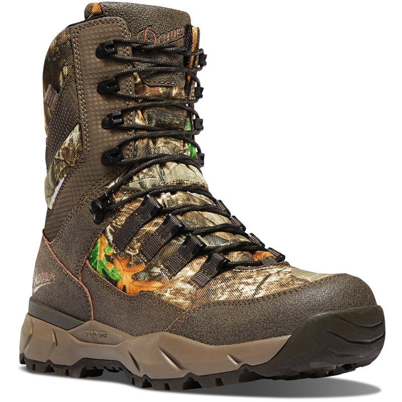 Brown Men's Danner Vital Hunting Boots | GLHDYIK-72