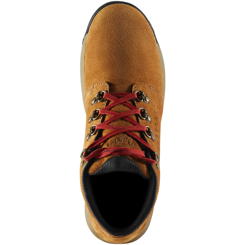 Brown / Red Women's Danner Inquire Chukka Hunting Boots | JIKPVAH-78