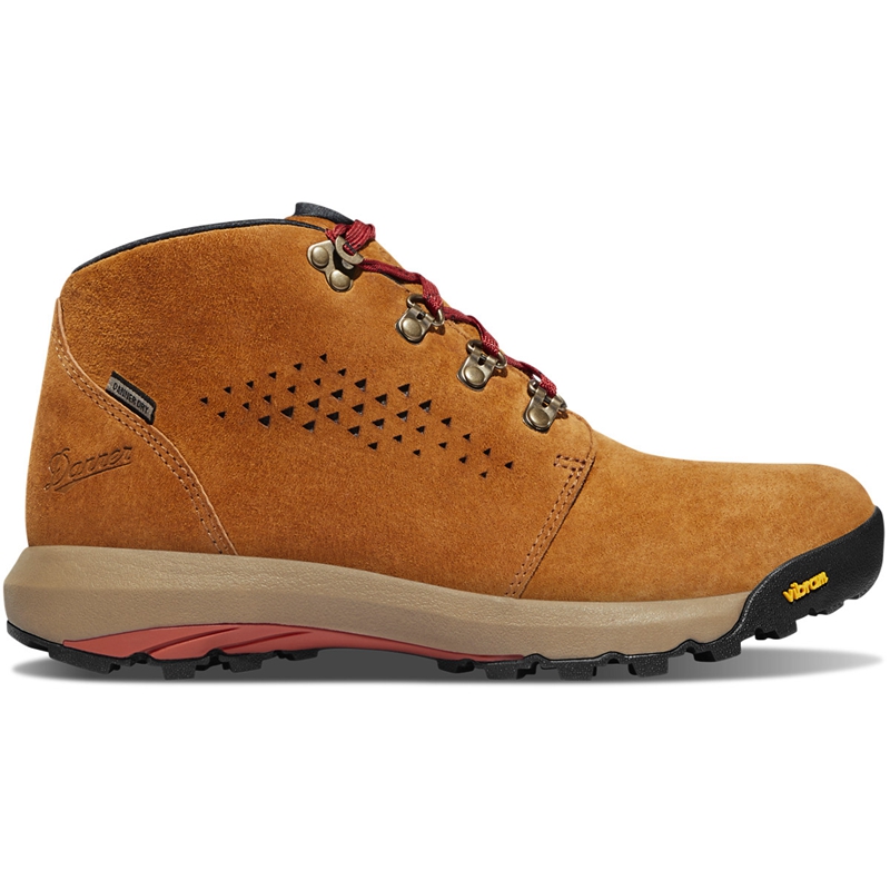 Brown / Red Women\'s Danner Inquire Chukka Hunting Boots | JIKPVAH-78