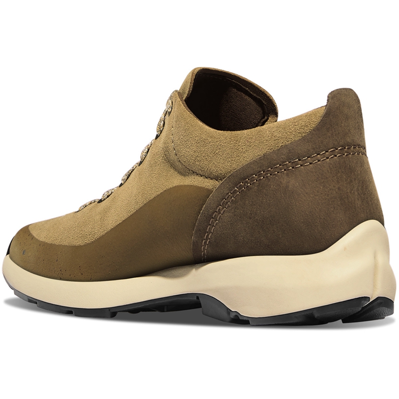 Brown Women's Danner Caprine Low Suede Work Shoes | ERYINGS-39