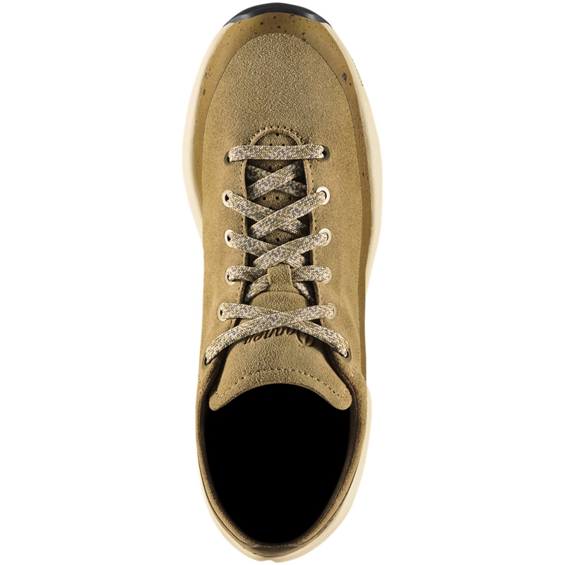 Brown Women's Danner Caprine Low Suede Work Shoes | ERYINGS-39