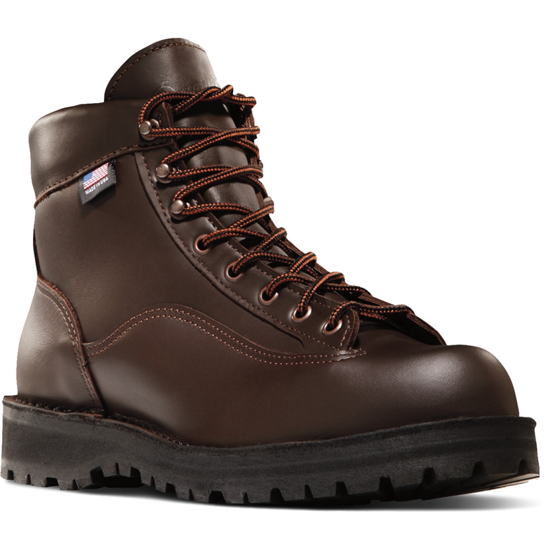 Brown Women's Danner Explorer Hiking Boots | LXBUHNQ-60