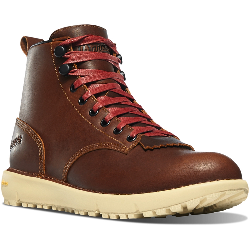 Brown Women's Danner Logger 917 GTX Combat Boots | KLXMOYV-40