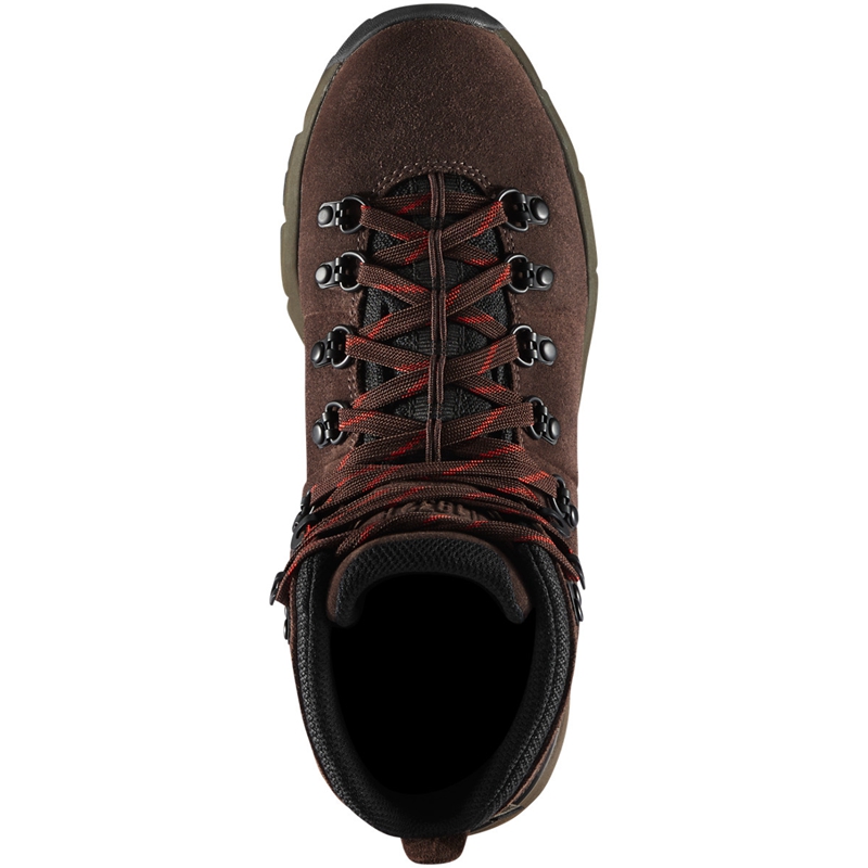 Brown Women's Danner Mountain 600 Combat Boots | DSXMETF-02