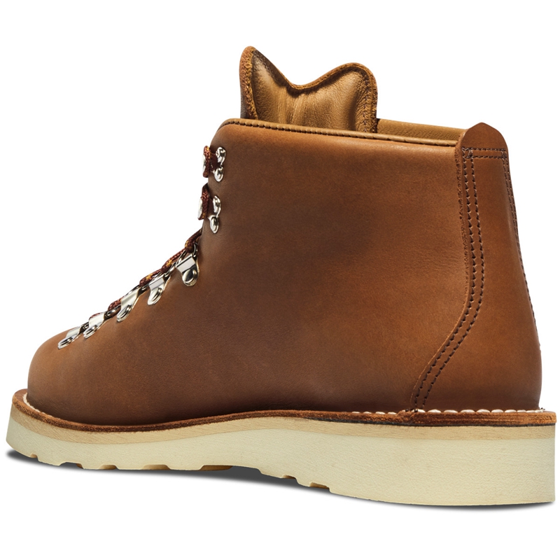 Brown Women's Danner Mountain Light Combat Boots | SCPJKXN-72