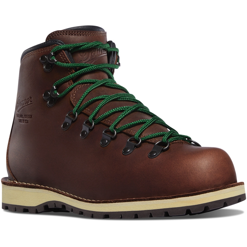 Brown Women's Danner Mountain Pass Combat Boots | XDNCATG-56