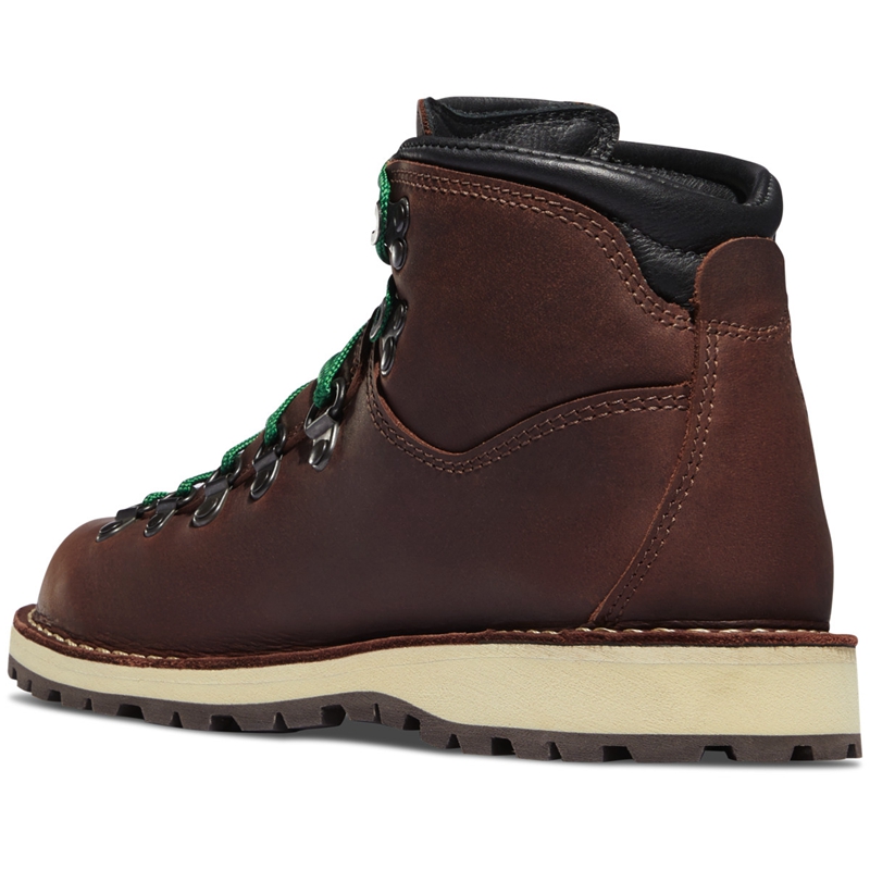 Brown Women's Danner Mountain Pass Combat Boots | XDNCATG-56