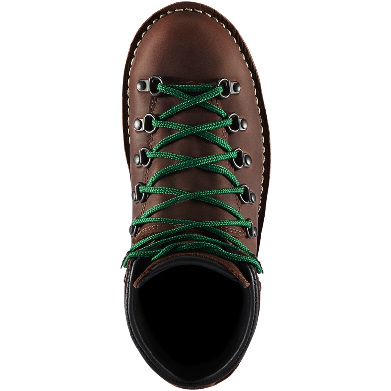 Brown Women's Danner Mountain Pass Combat Boots | XDNCATG-56