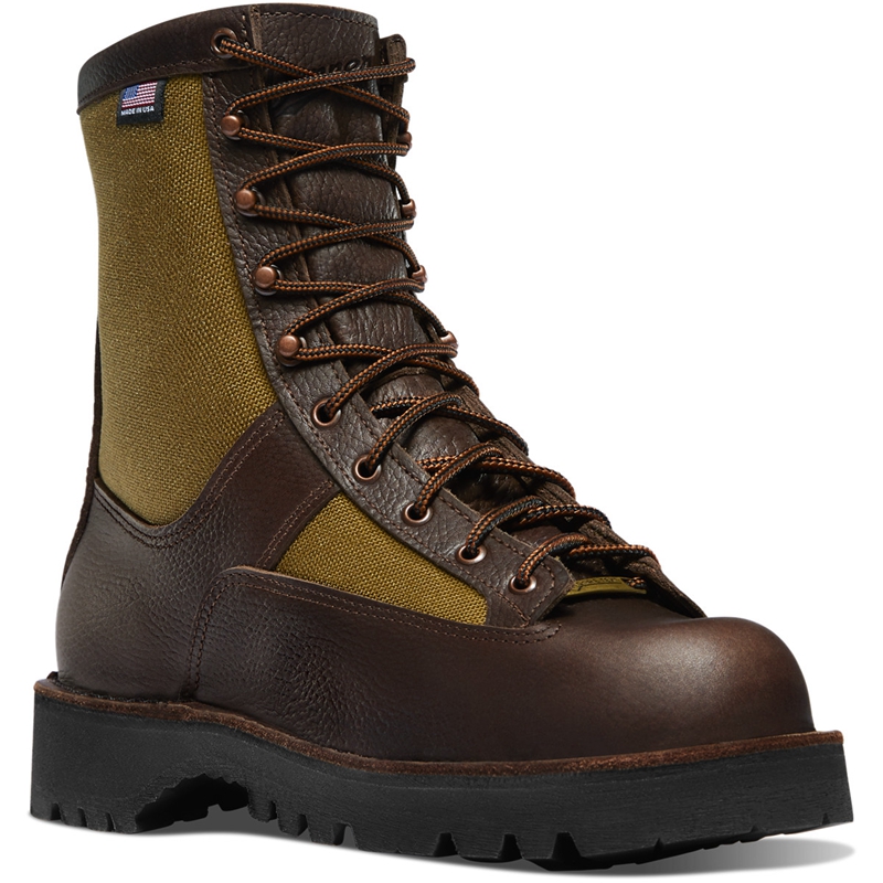 Brown Women's Danner Sierra Hunting Boots | QESZXNF-48