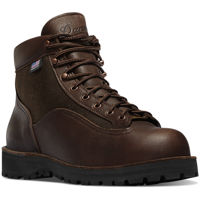 Chocolate Men's Danner Danner Light II Hiking Boots | BOASFIG-51