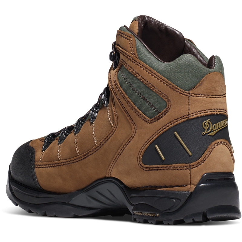 Dark Brown Men's Danner 453 Hiking Boots | WUFTXRP-84