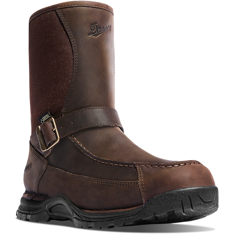 Dark Brown Men's Danner Sharptail Hunting Boots | KZIAWYP-49