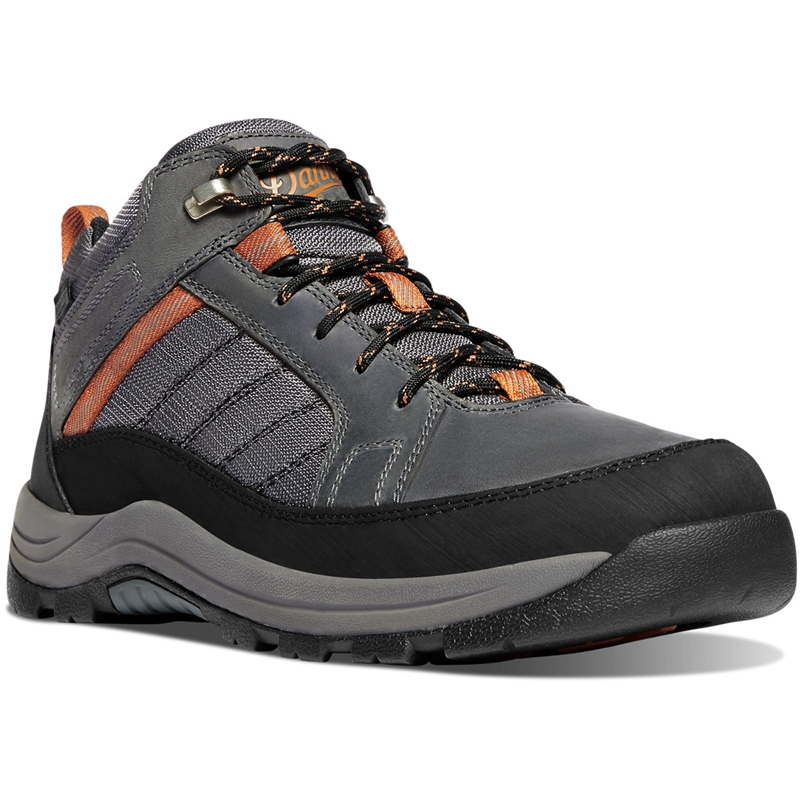 Grey Men's Danner Riverside Work Boots | AWNVIUS-23