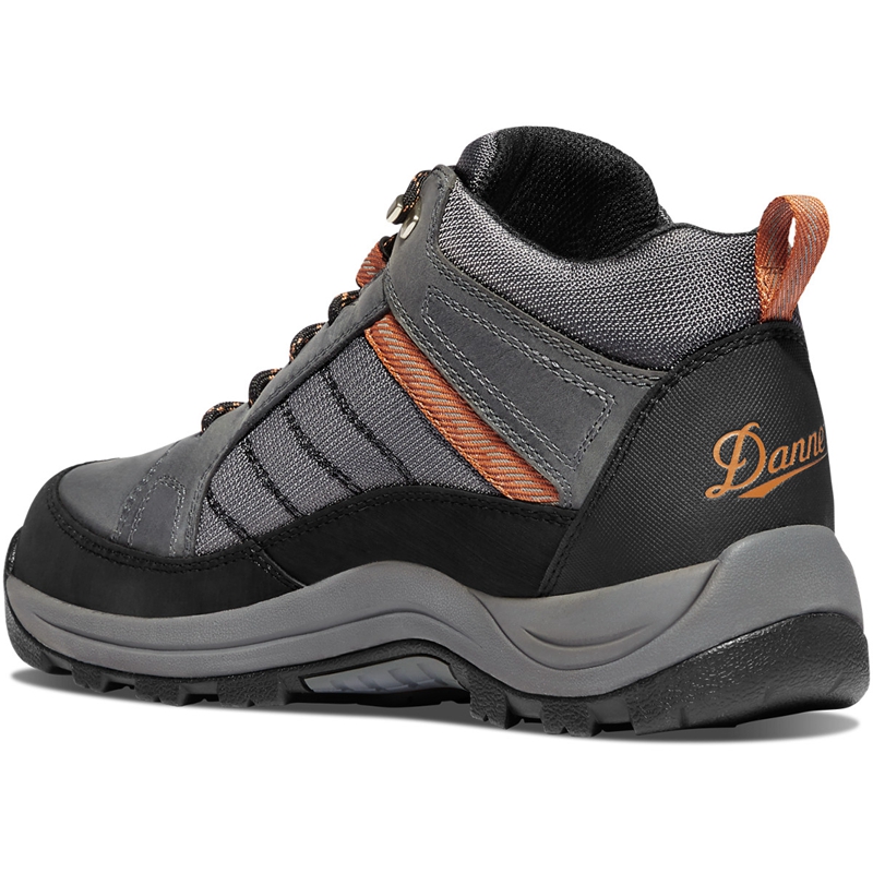 Grey Men's Danner Riverside Work Boots | AWNVIUS-23