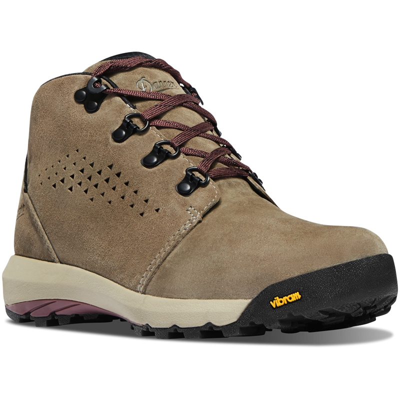 Grey / Purple Women's Danner Inquire Chukka Hunting Boots | AJMYNIO-71