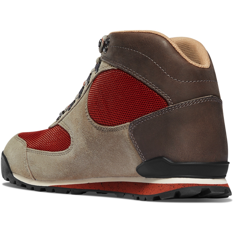 Grey / Red Women's Danner Jag Dry Weather Hunting Boots | TQOVKEZ-47