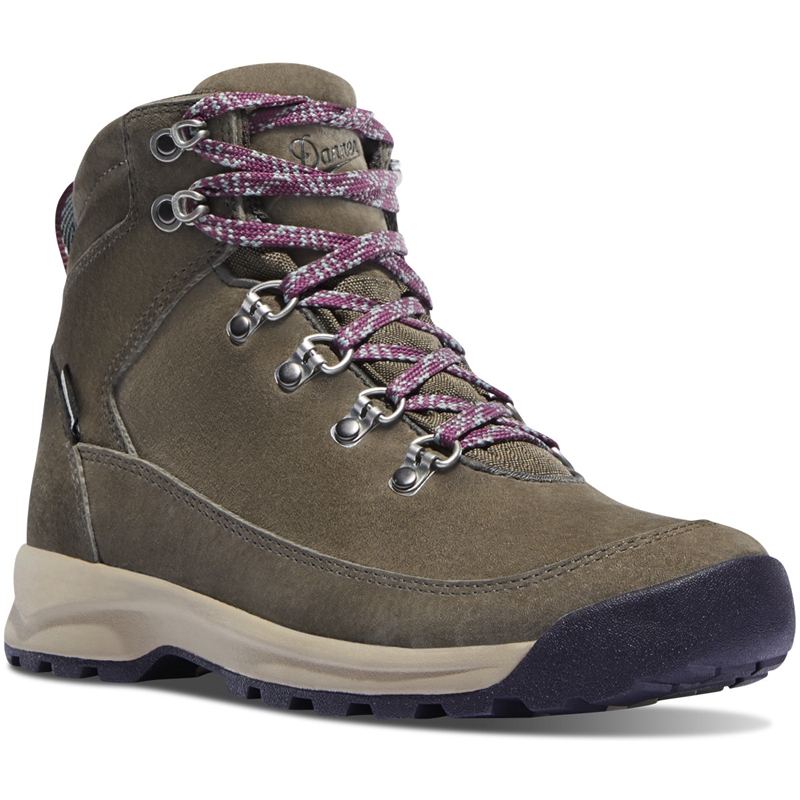 Grey Women's Danner Adrika Hiking Boots | EKFARDM-51