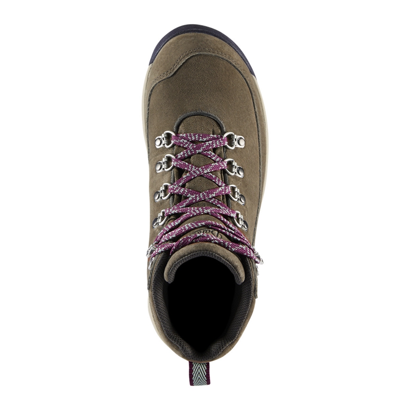 Grey Women's Danner Adrika Hiking Boots | EKFARDM-51