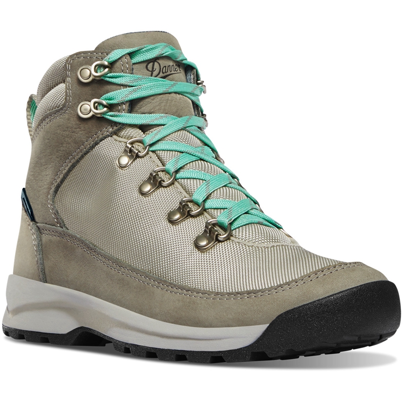 Grey Women's Danner Adrika Hiking Shoes | PYBNEKM-63