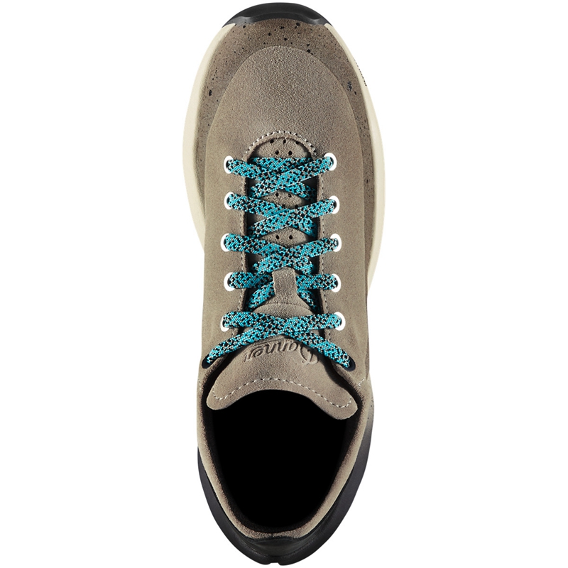 Grey Women's Danner Caprine Low Suede Hiking Boots | JZCDTXV-69