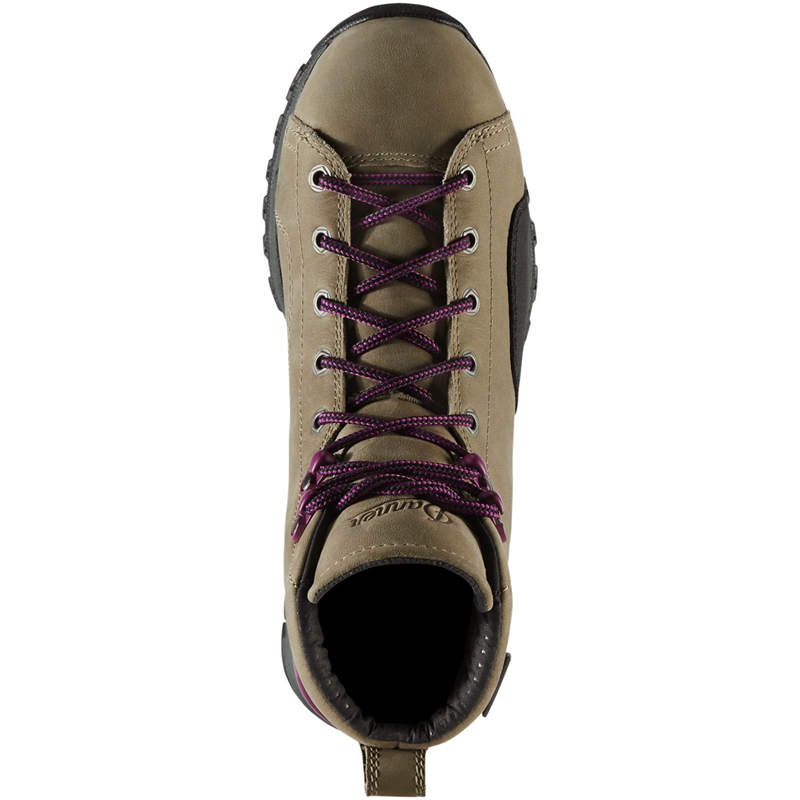 Grey Women's Danner Stronghold Work Boots | ZICEASM-85