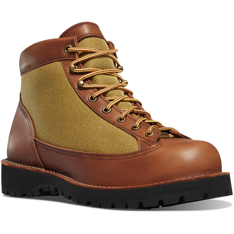 Khaki Men's Danner Danner Light Revival Work Boots | XYVWUNJ-42