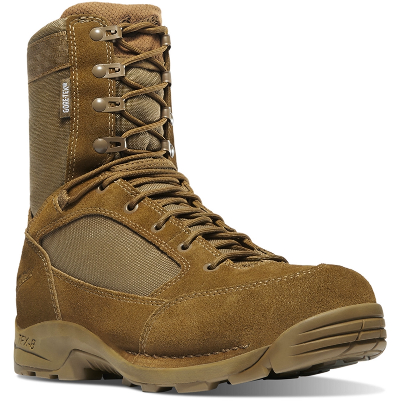 Khaki Men's Danner Desert TFX G3 Military Boots | UHEZYWC-58