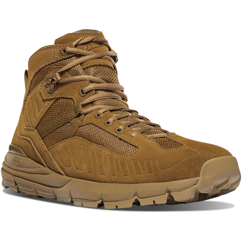 Khaki Men's Danner FullBore Military Boots | KOCUNWY-71