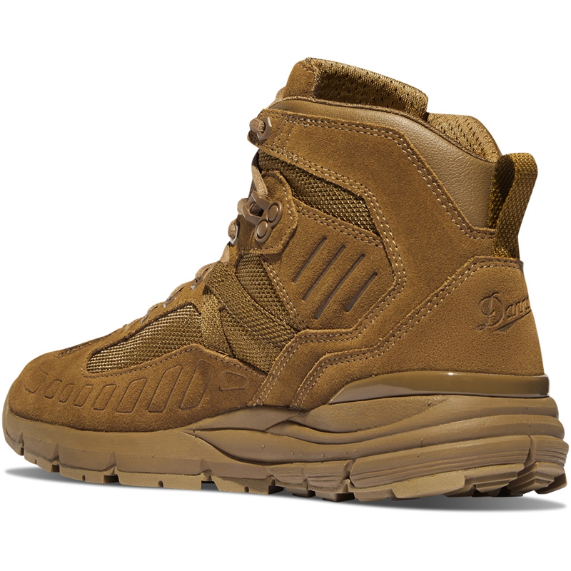 Khaki Men's Danner FullBore Tactical Boots | DXNIBCH-71