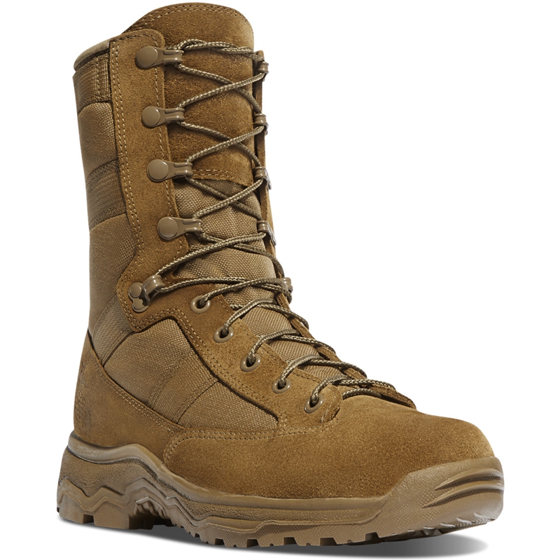 Khaki Men's Danner Reckoning Military Boots | QEMDHKF-64