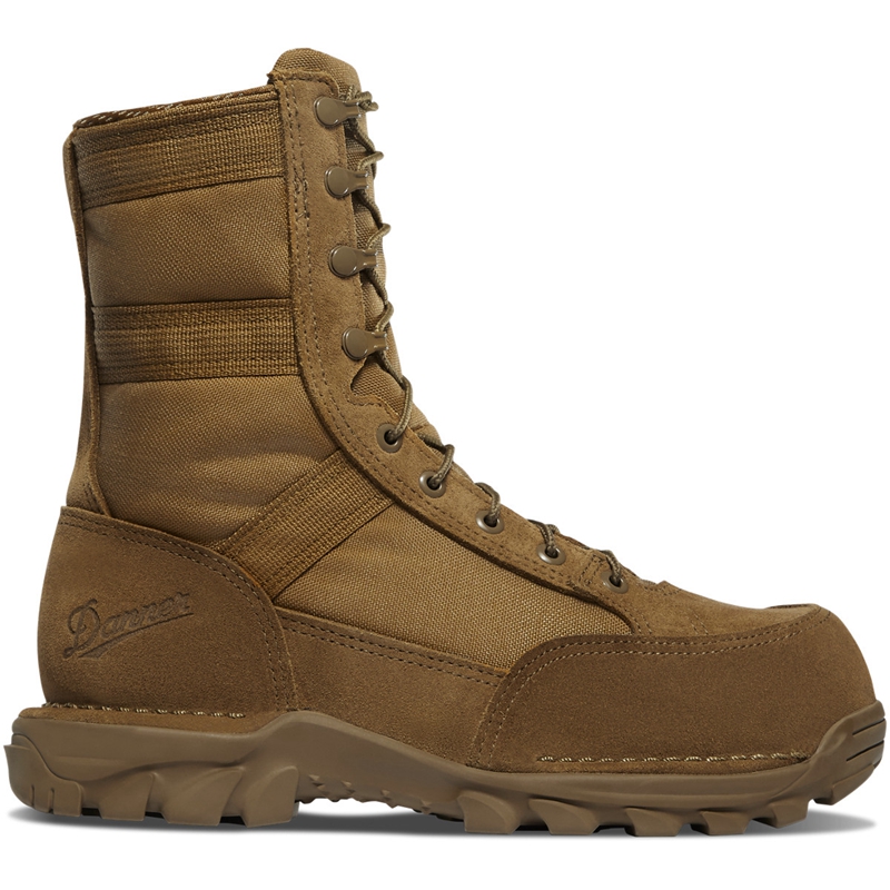 Khaki Men\'s Danner Rivot TFX Military Boots | DUIQHVF-56