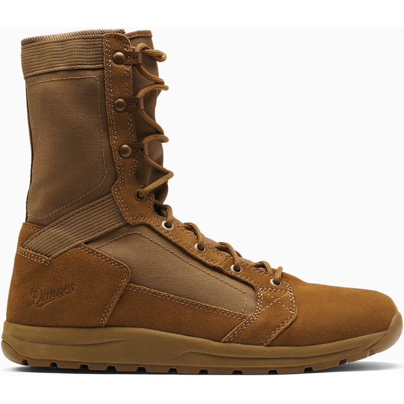 Khaki Men\'s Danner Tachyon Military Boots | AUHOVLY-91