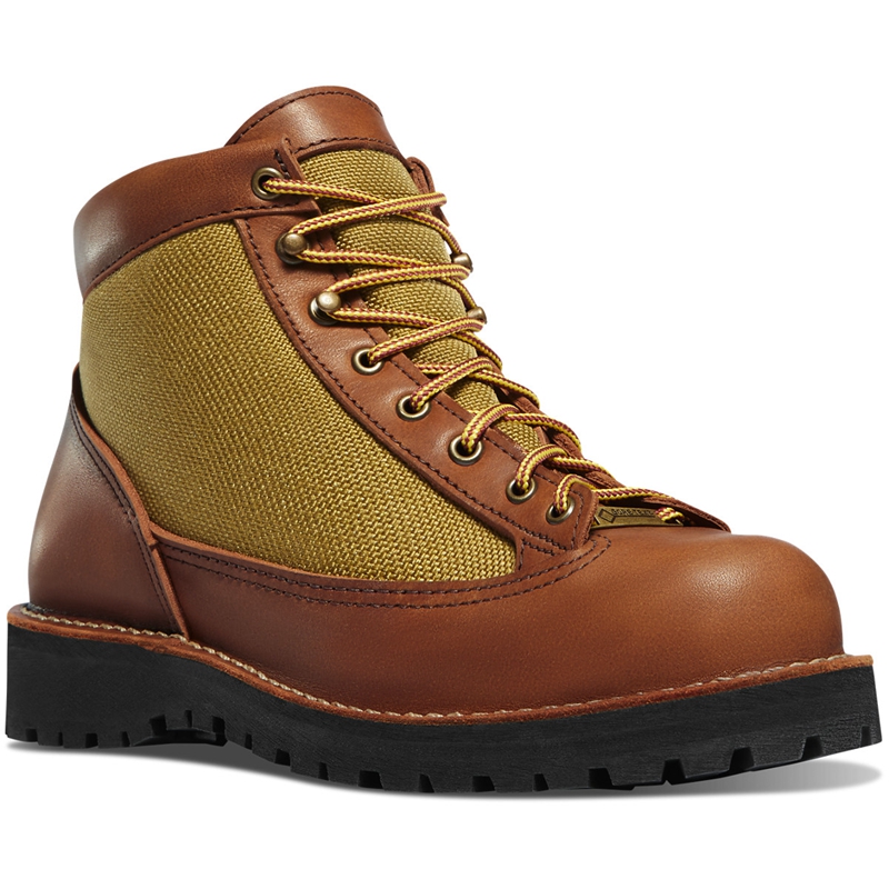 Khaki Women's Danner Danner Light Revival Work Boots | AYSOPXV-35