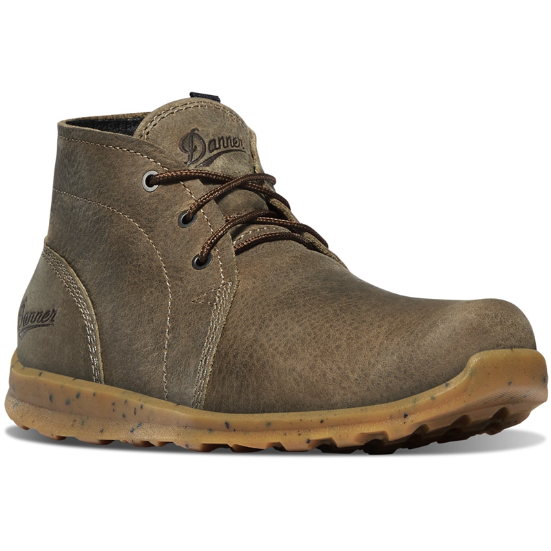 Khaki Women's Danner Forest Chukka Chelsea Boots | IOCWXQP-76