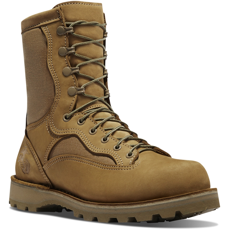 Khaki Women's Danner Marine Expeditionary Boot Military Boots | NOFAWLC-27