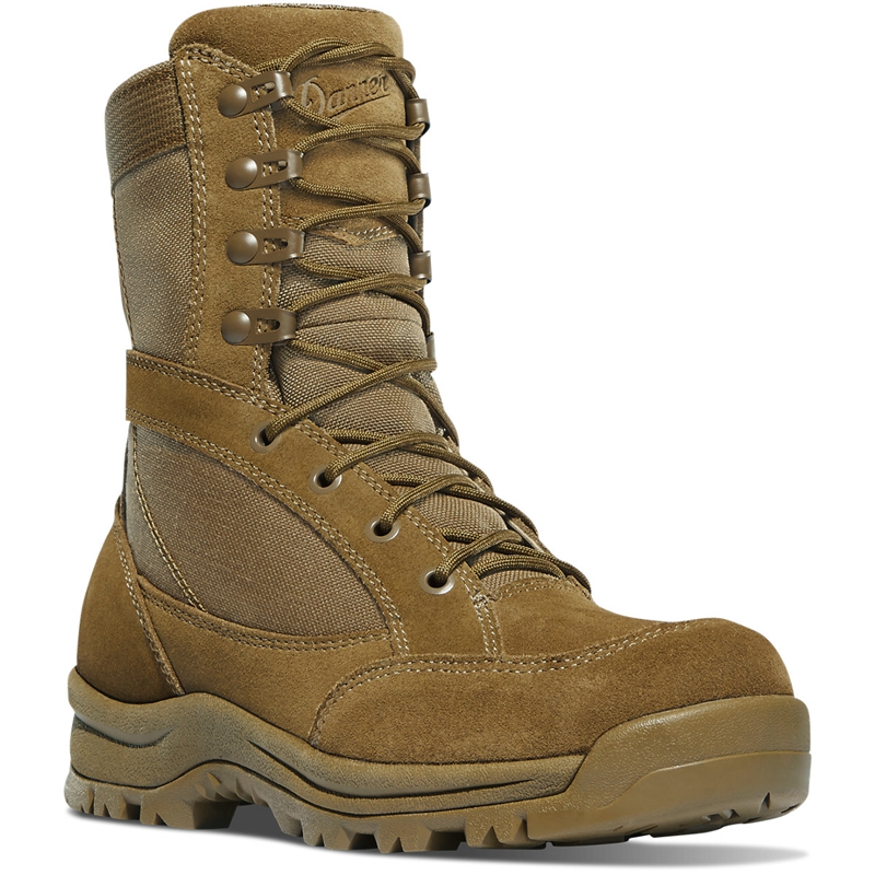 Khaki Women's Danner Prowess Military Boots | OWSXYQJ-74