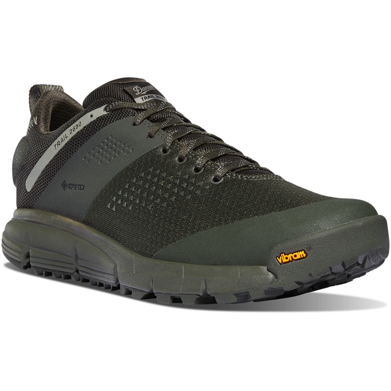 Olive Men's Danner Trail 2650 Mesh GTX Hiking Boots | BLXUCZN-08