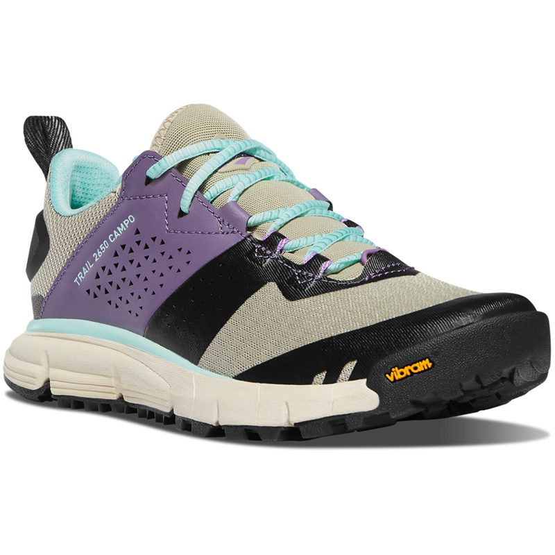 Purple Women's Danner Trail 2650 Campo Hiking Shoes | HUCTDVA-86