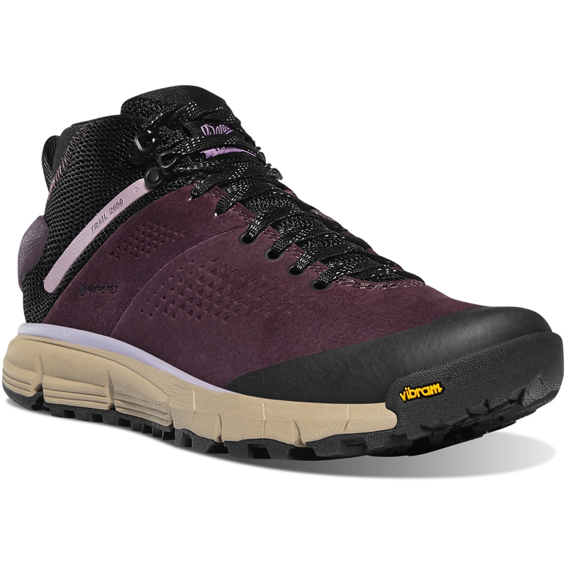 Purple Women's Danner Trail 2650 GTX Mid Combat Boots | WUOGXFM-38