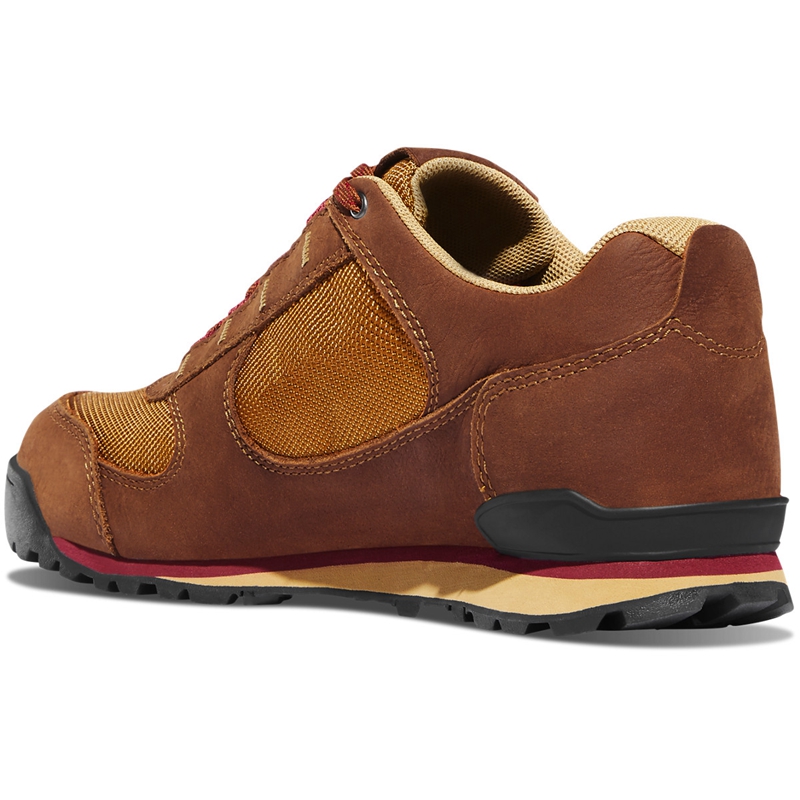 Red Men's Danner Jag Low Hiking Boots | IUGCKVY-96